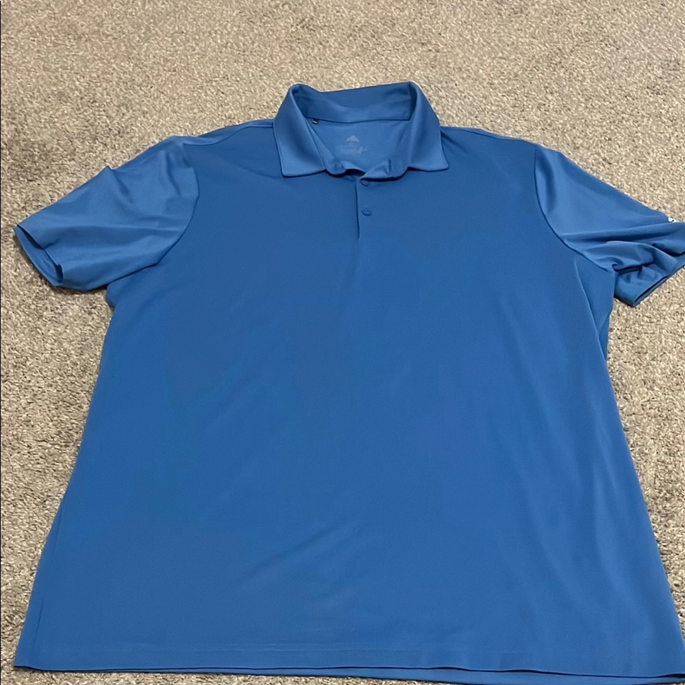 adidas Blue Polo Shirt